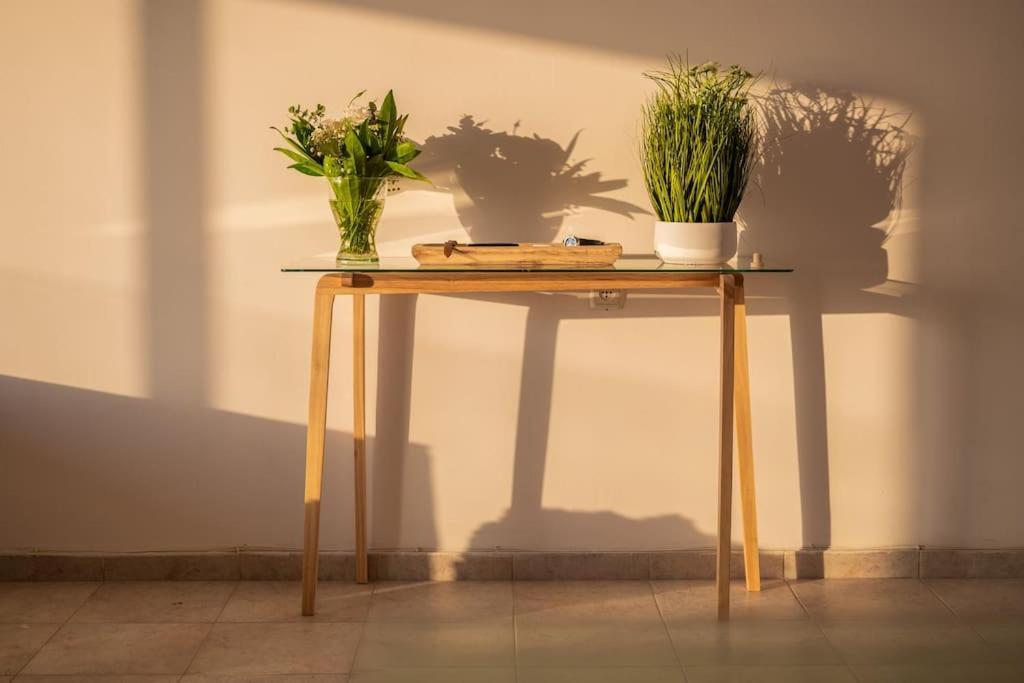 Beachfront Apartment With Breathtaking Sea View Νετάνια Εξωτερικό φωτογραφία
